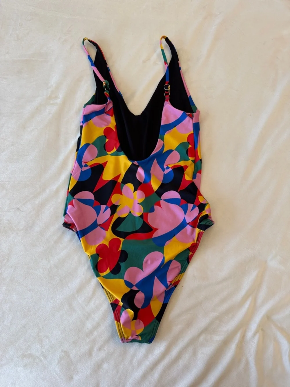 Beach Riot Bright Multicolor Floral One-Piece Swimsuit - see measurements - Picture 2 of 9